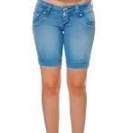 BERMUDA JEANS BIVIK FEMININA