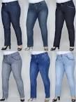 Jeans tamanho plus-size Bivik